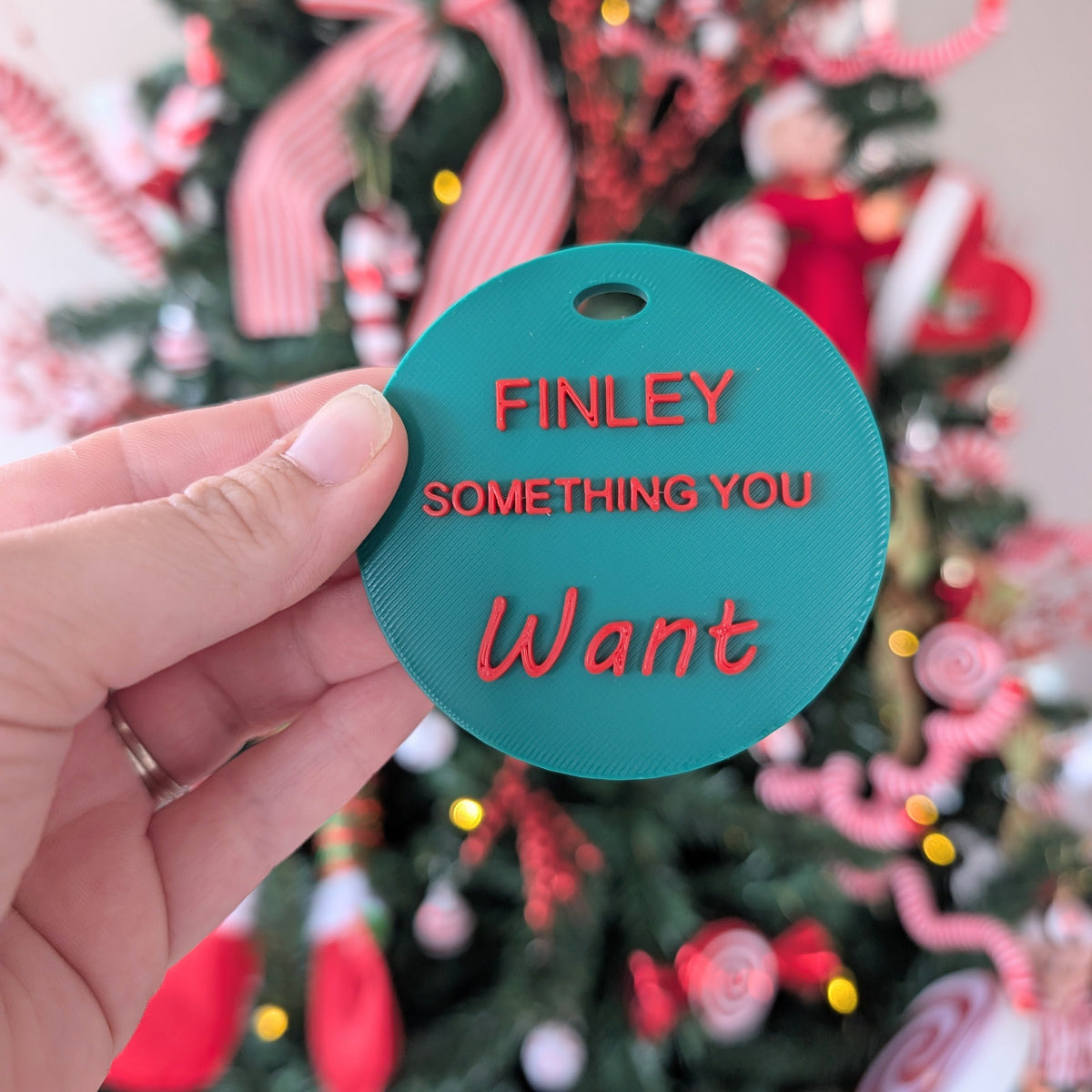 Something you want, need, share, read, do gift tags